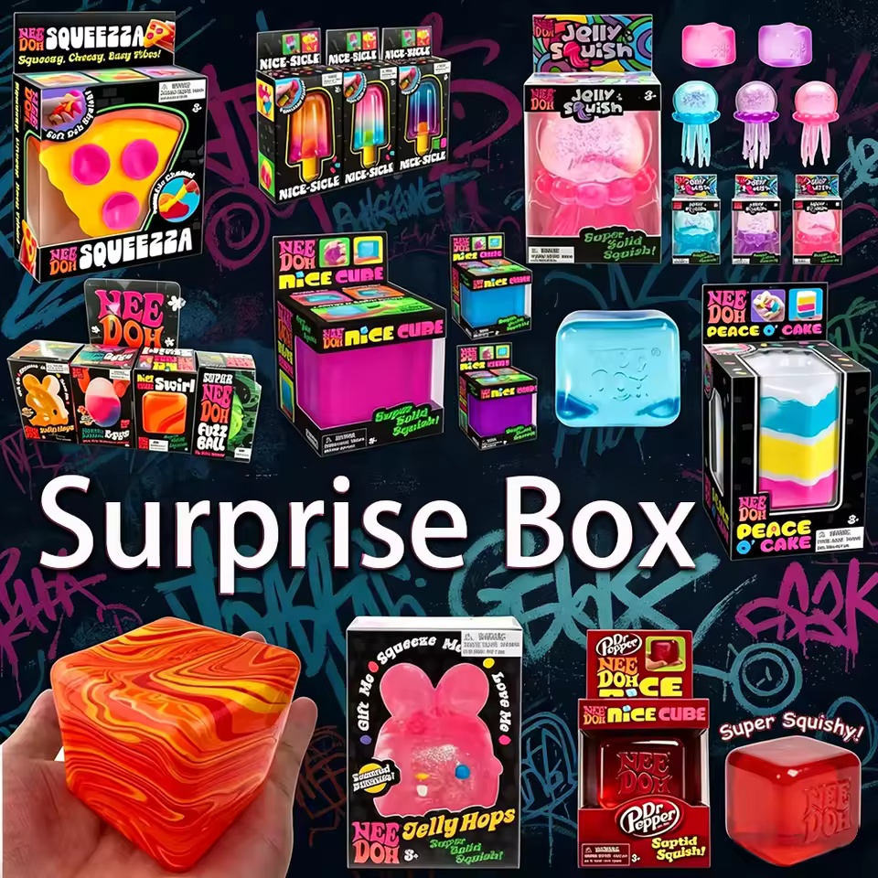 Nee Doh Surprise Box Squishy T - Kid Toys Ads ulasan dan harga