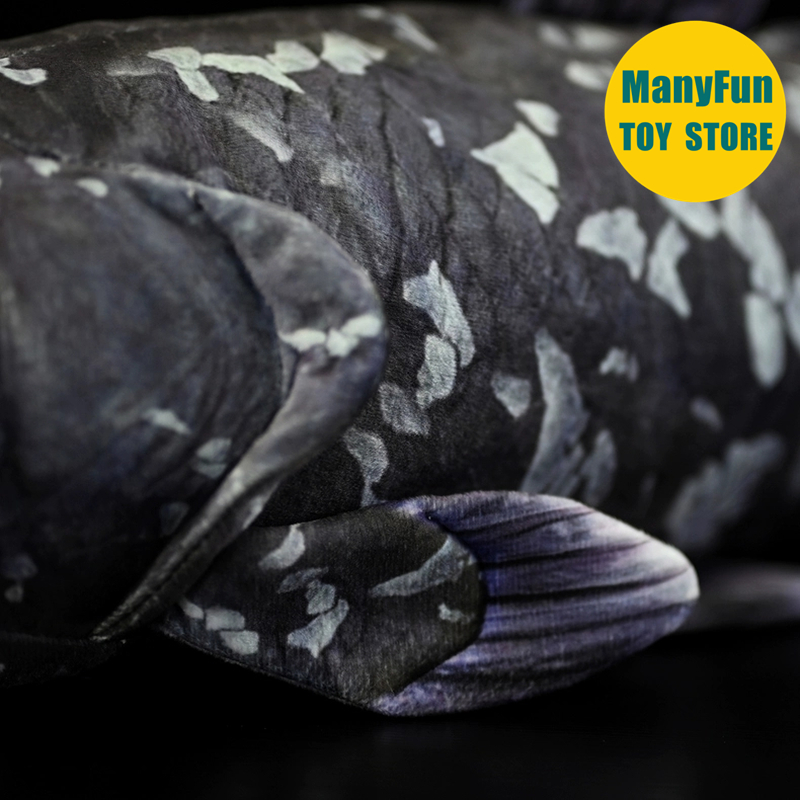 Realistic Coelacanth Plush Toy - Kids Toys Unique ulasan dan harga