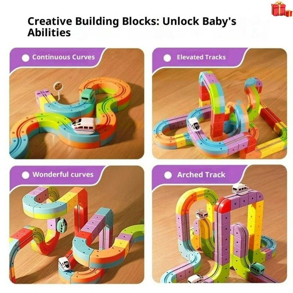 Electric Magnetic Track Set wi - Kids Toys Electric ulasan dan harga