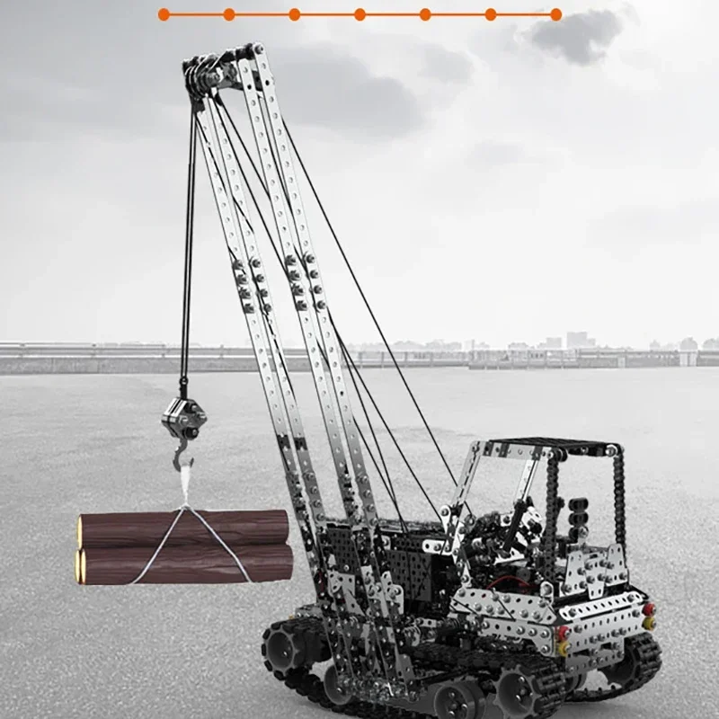 DIY Metal RC Crane Electric Ho - Kids Toys Electric ulasan dan harga