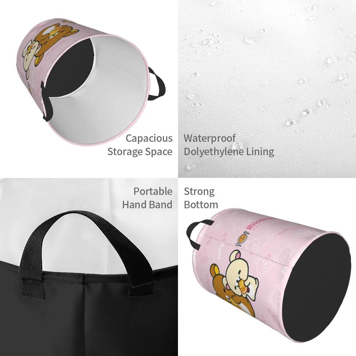 Kawaii Cartoon Rilakkuma Bear  - Kids Toys Basket ulasan dan harga