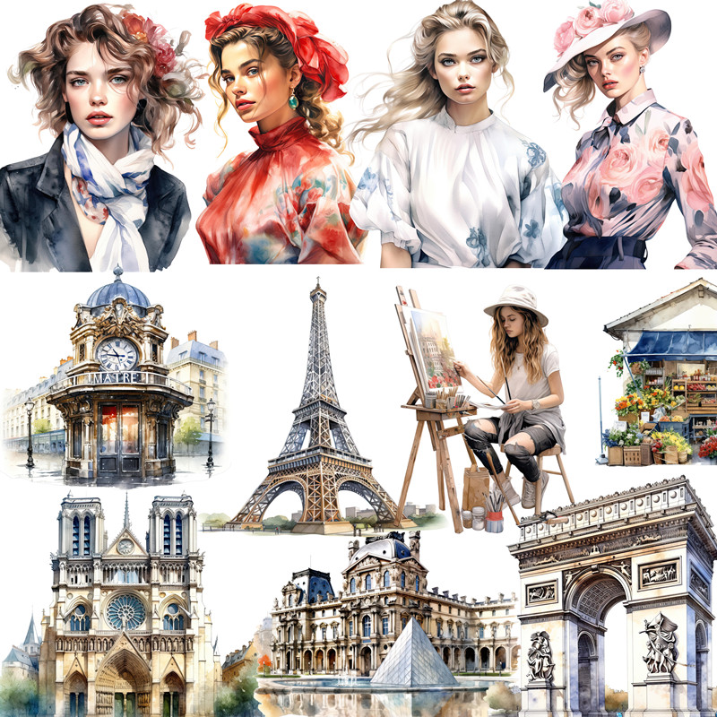 Vogue Paris Stickers Crafts An - Kids Toys Paris ulasan dan harga