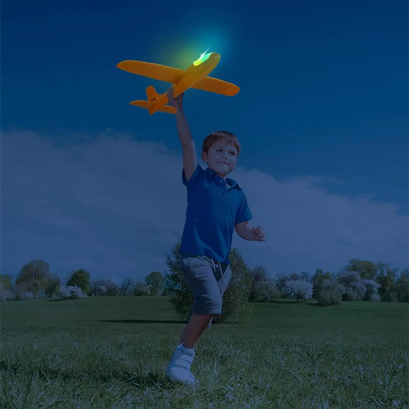 Electric Foam Plane Glider Han - Kids Toys Electric ulasan dan harga