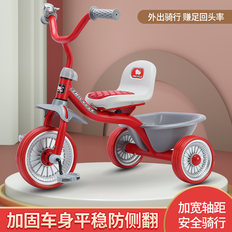 Simple Kids Tricycle 1-6 Years - Kids Toys Basket ulasan dan harga
