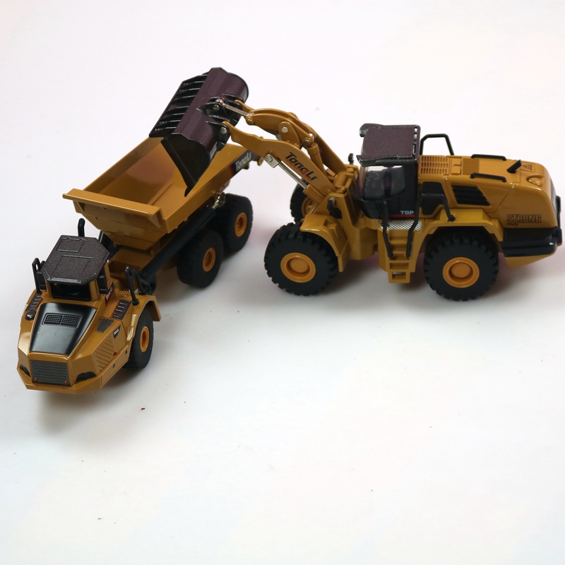 HUINA 1:50 Dump Truck Excavato - Kids Toys Unique ulasan dan harga