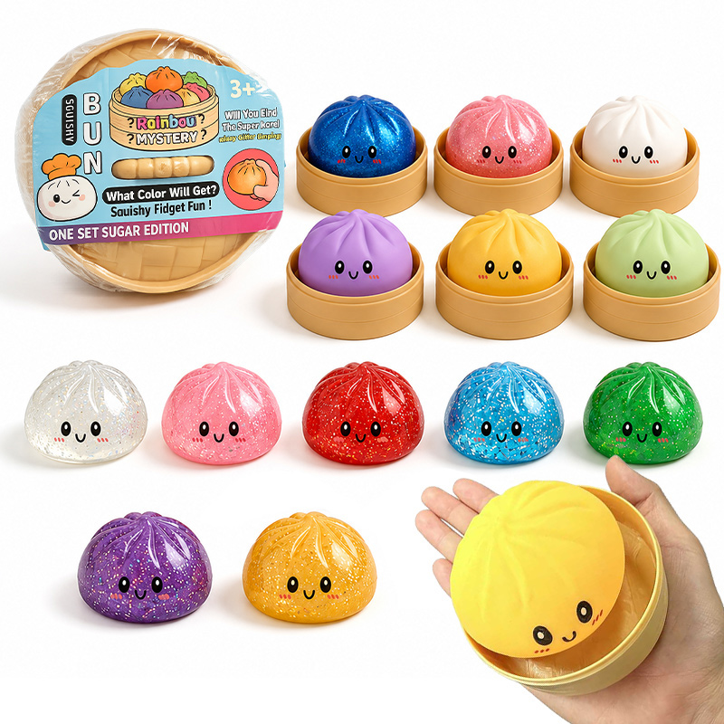 Glitter Dumpling Squishy Toy J - Kids Toys Basket ulasan dan harga