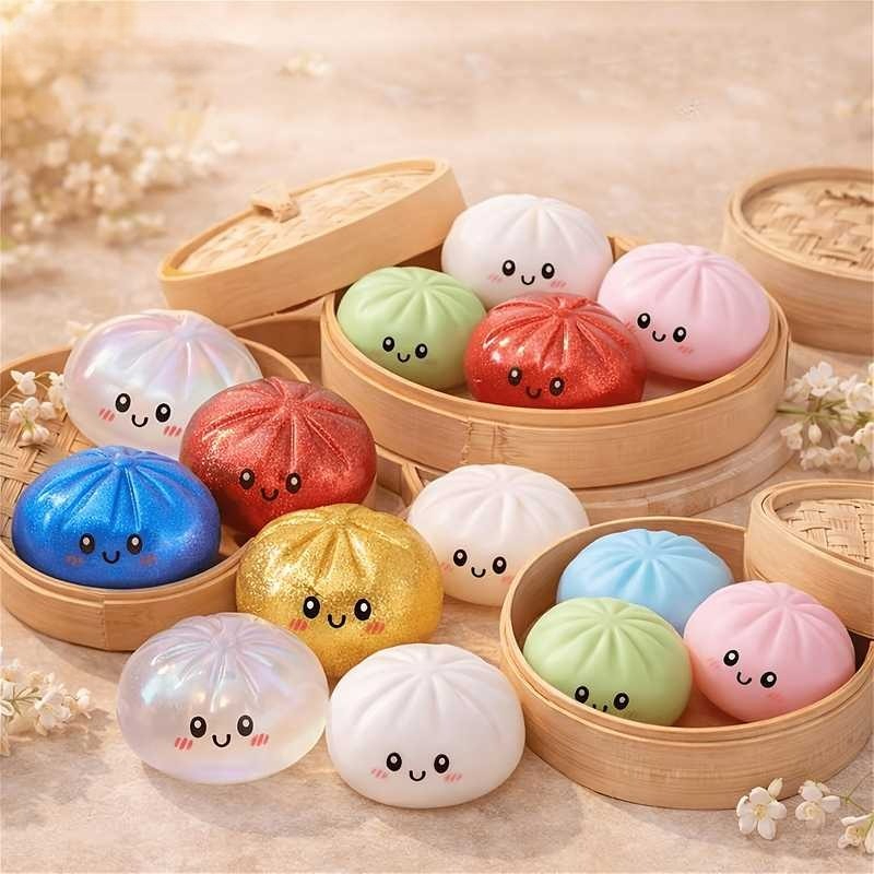 Glitter Dumpling Squishy Toy J - Kids Toys Basket ulasan dan harga