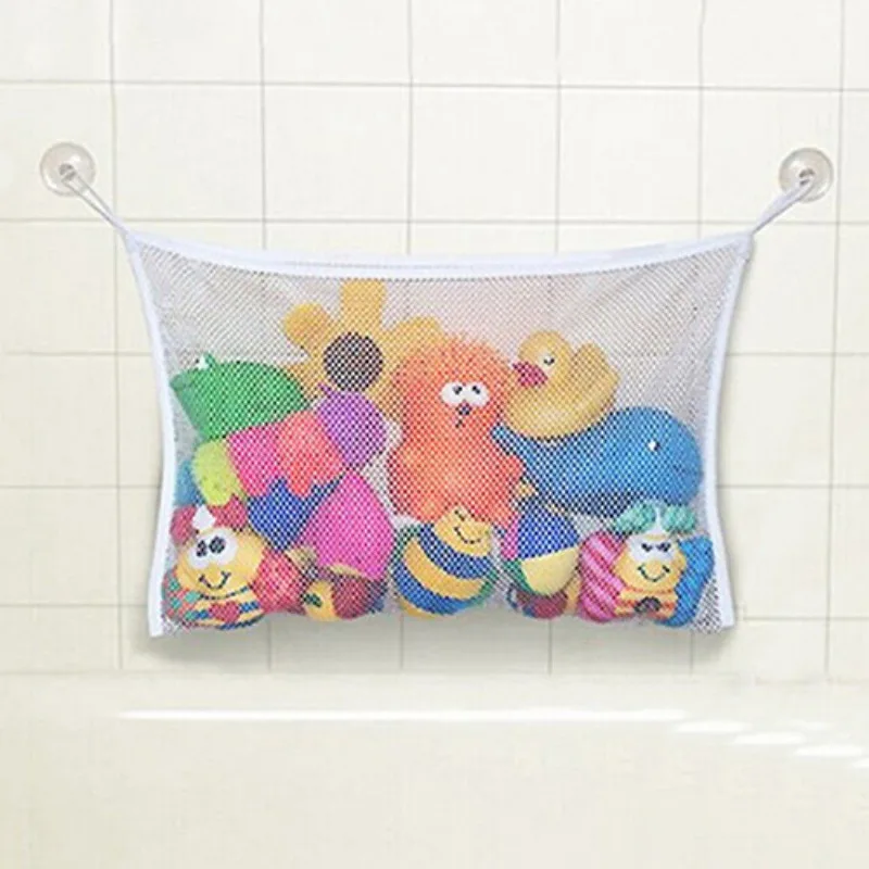 Baby Bathroom Mesh Bath Bag Ki - Kids Toys Basket ulasan dan harga
