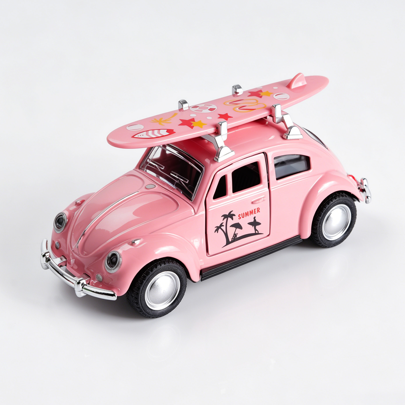 1:36 Pink Volkswagen Beetle Di - Kids Toys Young ulasan dan harga