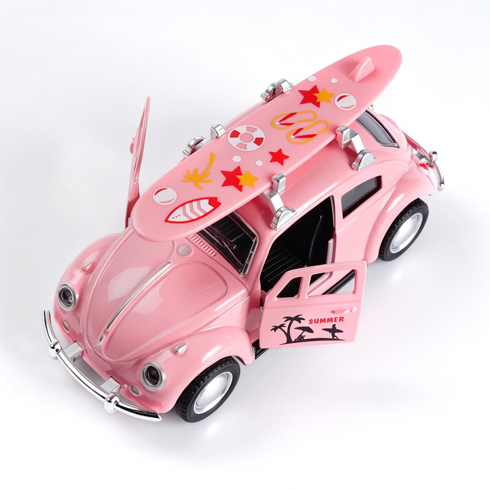 1:36 Pink Volkswagen Beetle Di - Kids Toys Young ulasan dan harga