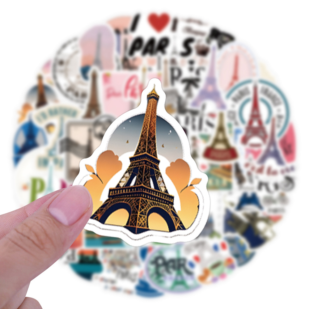 50/100PCS Love in Paris France - Kids Toys Paris ulasan dan harga