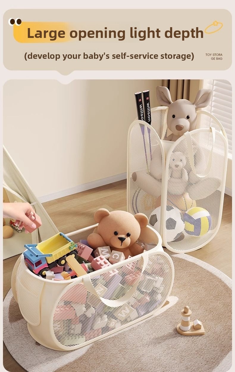1/2pcs Home Storage For Dirty  - Kids Toys Basket ulasan dan harga