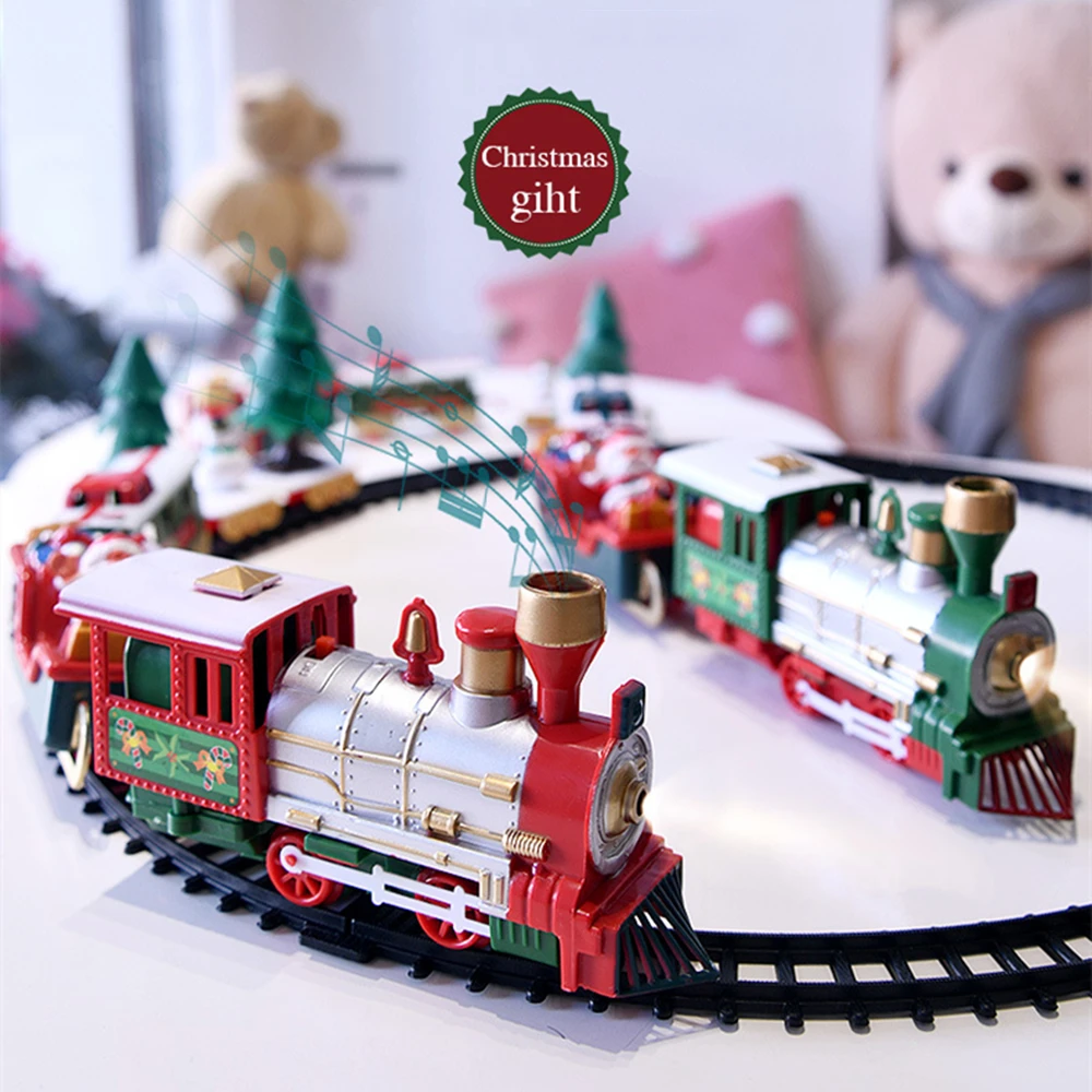 Christmas Train Set Festive Mi - Kids Toys Electric ulasan dan harga