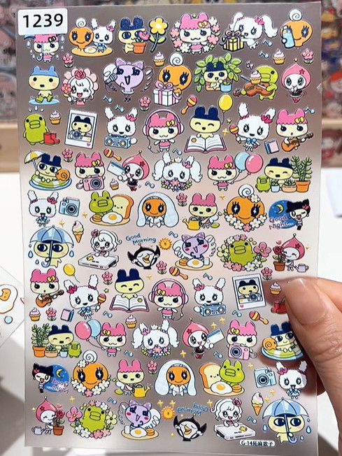 New Embossed Tamagotchi Waterp - Bandai Model Tamagotchi ulasan dan harga