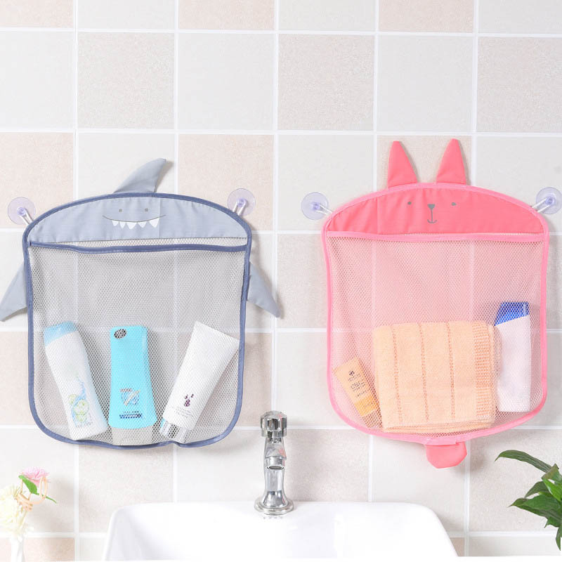 Baby Bathroom Mesh Bag Sucker  - Kids Toys Basket ulasan dan harga