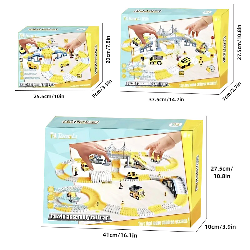 Kid Educational Toy Track Car  - Kids Toys Electric ulasan dan harga