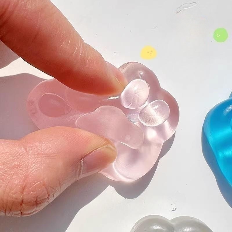 3PCS Kawaii Cat Paw Sticky Squ - Kids Toys Unique ulasan dan harga