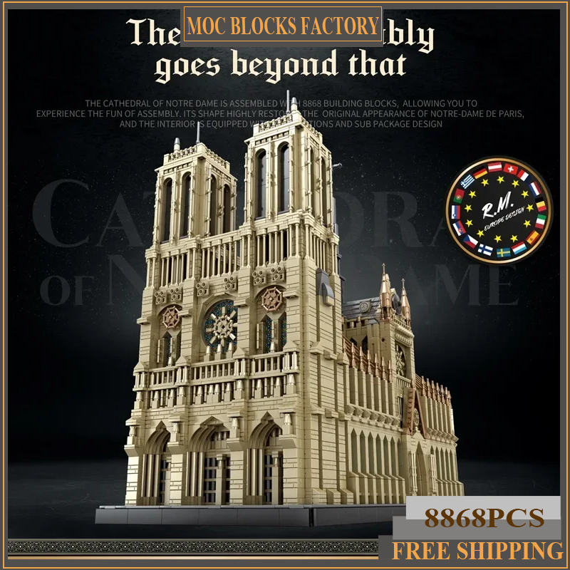 NEW 8868Pcs World Famous Archi - Kids Toys Paris ulasan dan harga