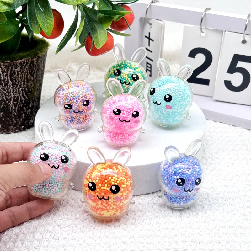 3PCS Squishy Bunny Stress Ball - Kids Toys Basket ulasan dan harga