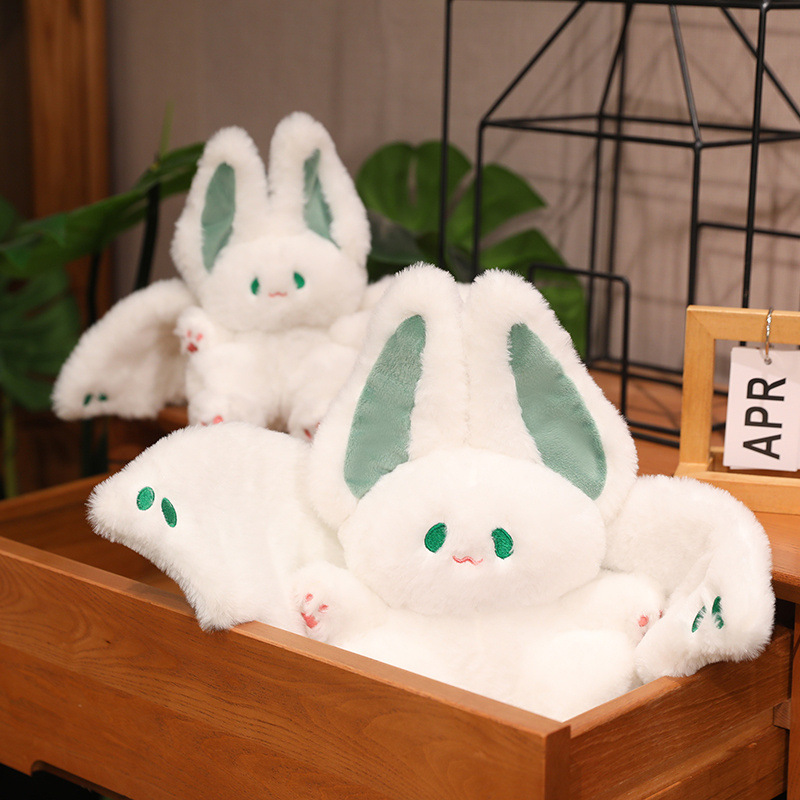 Flying White Rabbit Plush Toy  - Kids Toys Unique ulasan dan harga