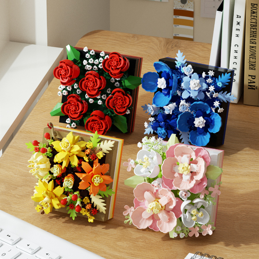 Rose Micro Diamond Particles F - Kids Toys Under 500 ulasan dan harga