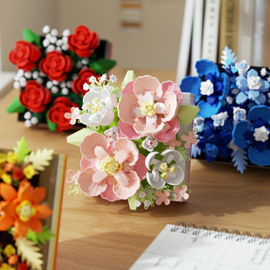 Rose Micro Diamond Particles F - Kids Toys Under 500 ulasan dan harga