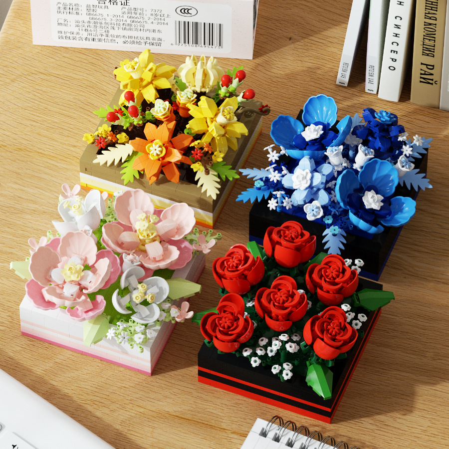 Rose Micro Diamond Particles F - Kids Toys Under 500 ulasan dan harga