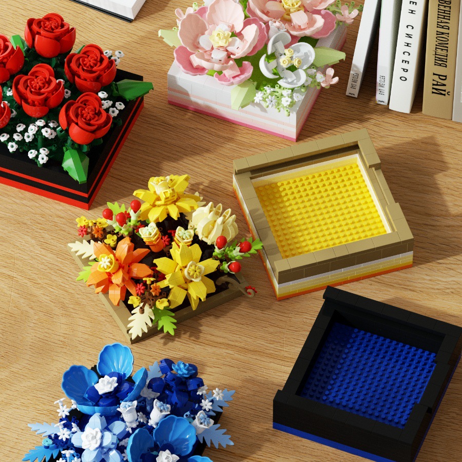 Rose Micro Diamond Particles F - Kids Toys Under 500 ulasan dan harga