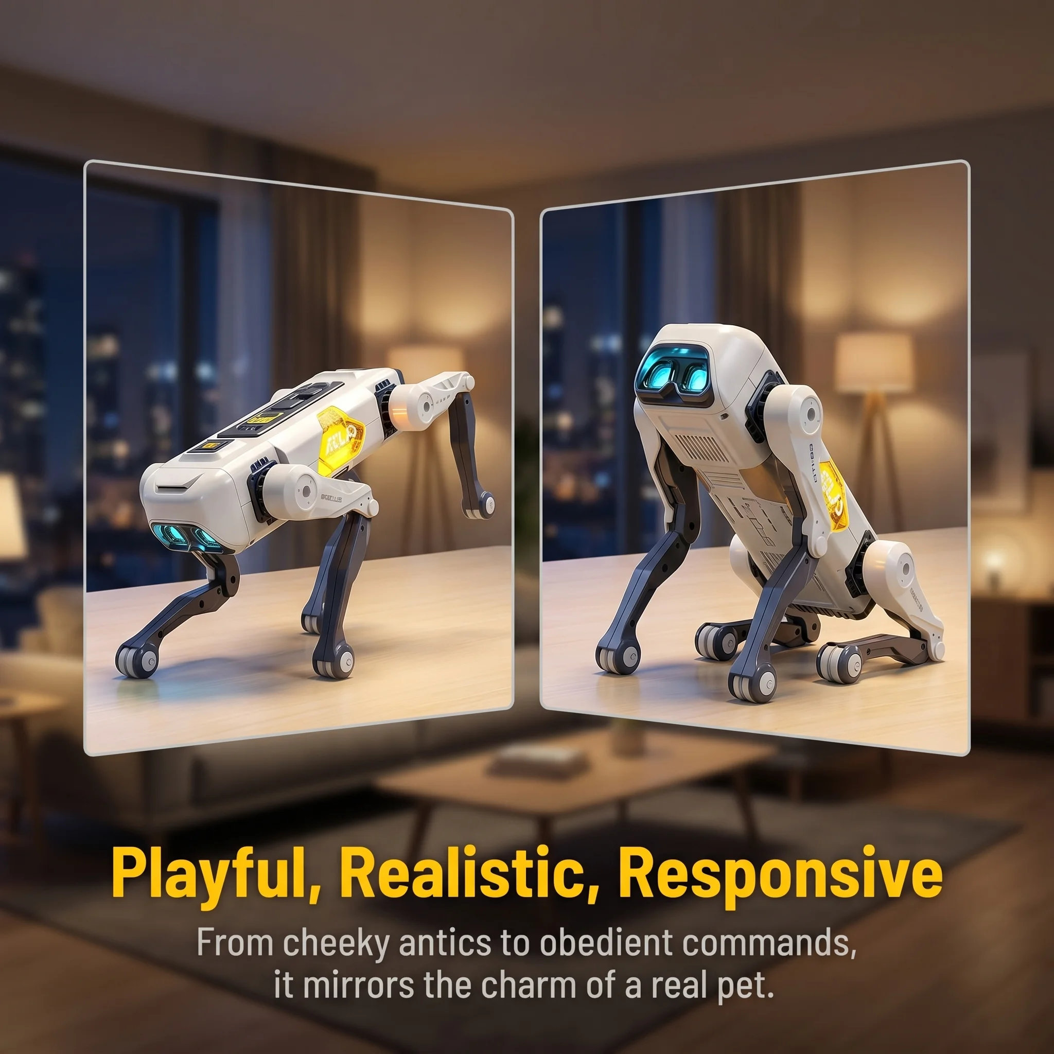 AI Smart Robot Dog, Voice & AP - Kids Toys Young ulasan dan harga