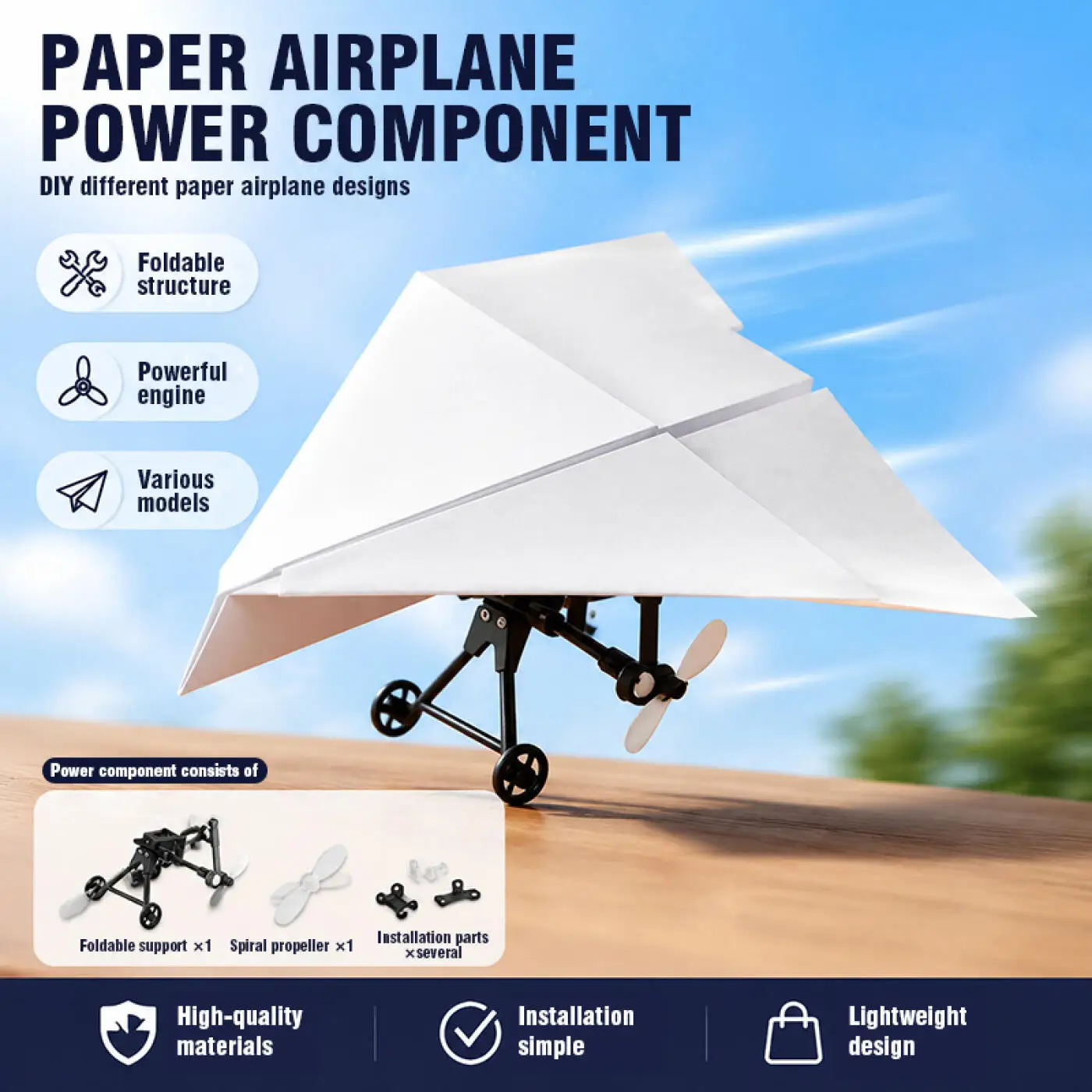 Remote Control Paper Airplanes - Kids Toys Electric ulasan dan harga
