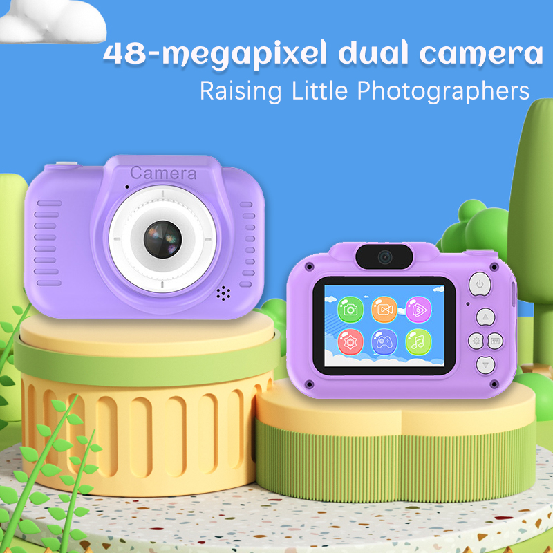 New Cartoon Kids Camera 1080P  - Kids Toys Youtube ulasan dan harga