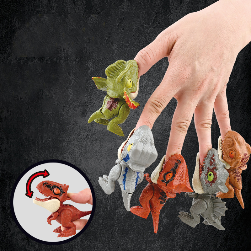 5Pcs Creative Mini Cartoon Ani - Kids Toys Dinosaur ulasan dan harga