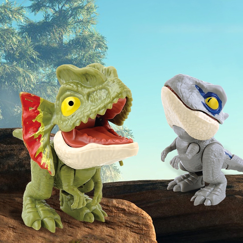 5Pcs Creative Mini Cartoon Ani - Kids Toys Dinosaur ulasan dan harga